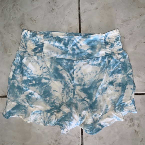 Sky and Sparrow Ruffle The Dye Short - Picture 5 of 5